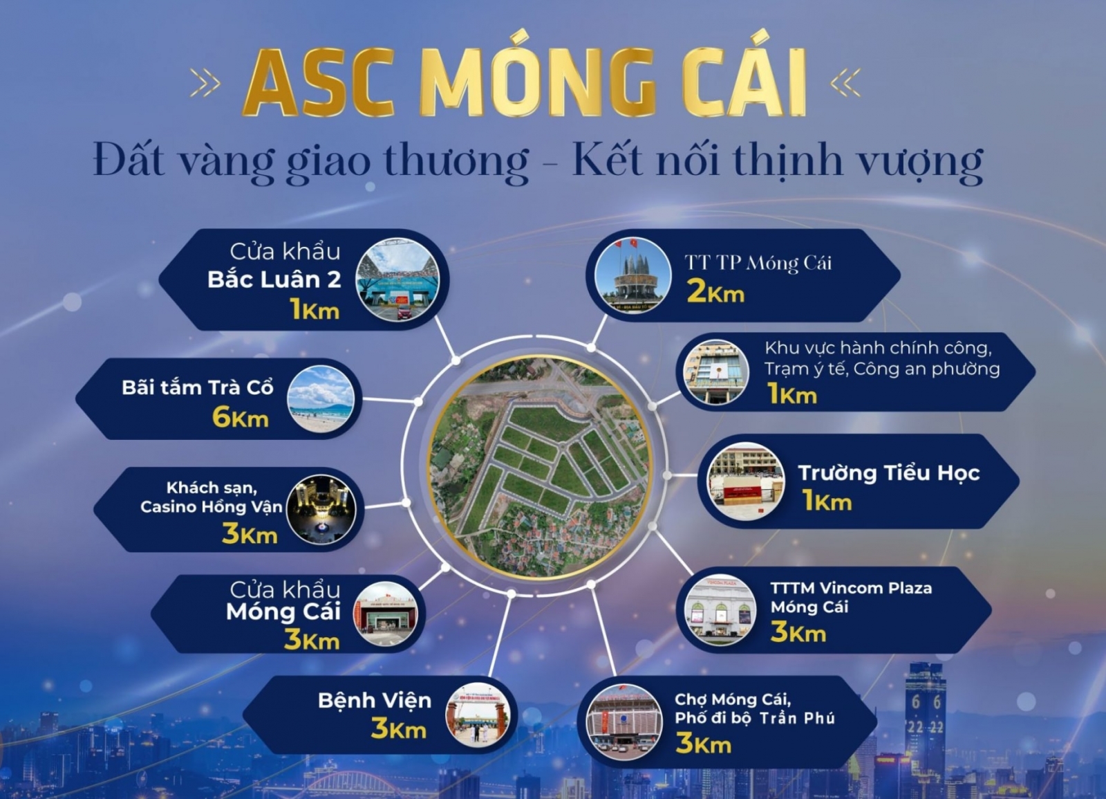 DỰ ÁN ASC MÓNG CÁI 
