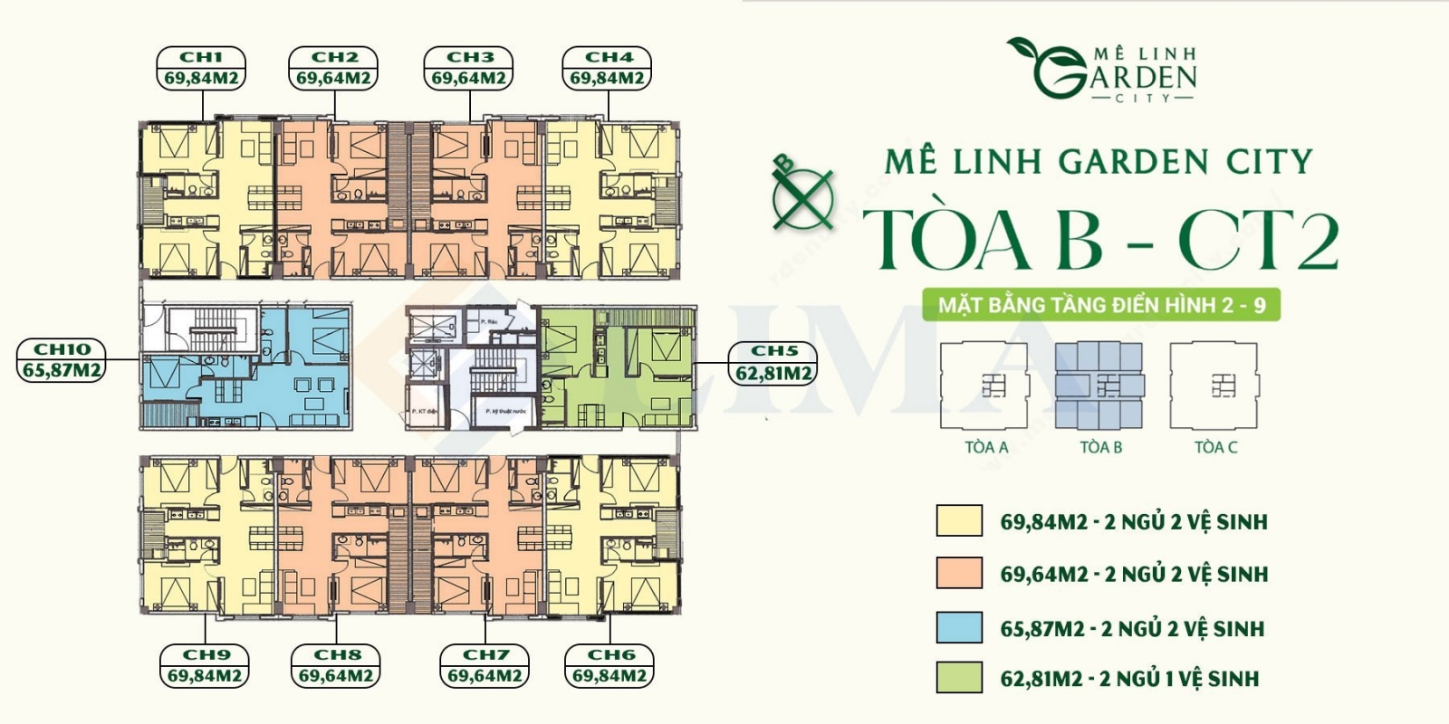 NHÀ Ở XÃ HỘI KIM HOA - MÊ LINH GARDEN CITY