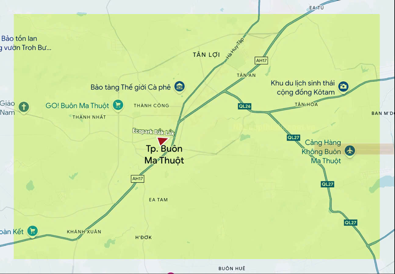 Ecopark Buôn Ma Thuột Đắk Lắk