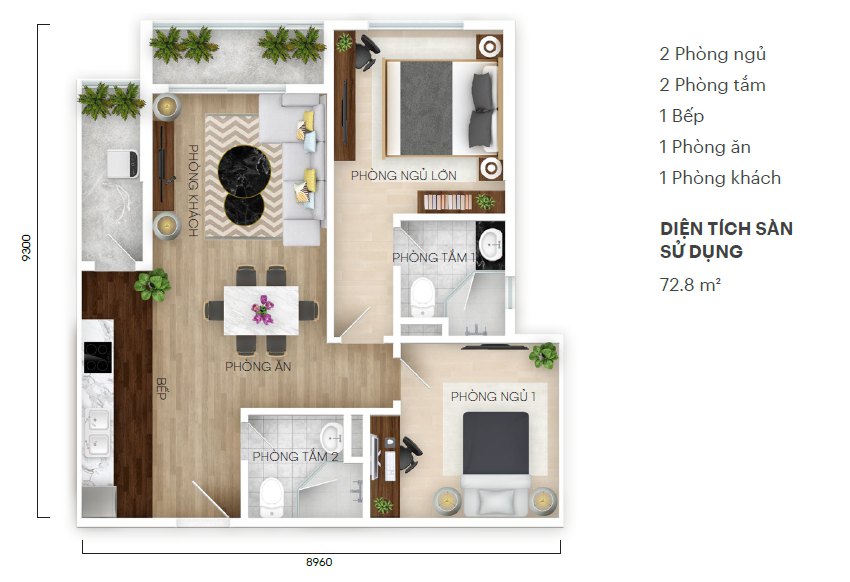 HanDico Riverside X2 Trần Phú Hoàng Mai