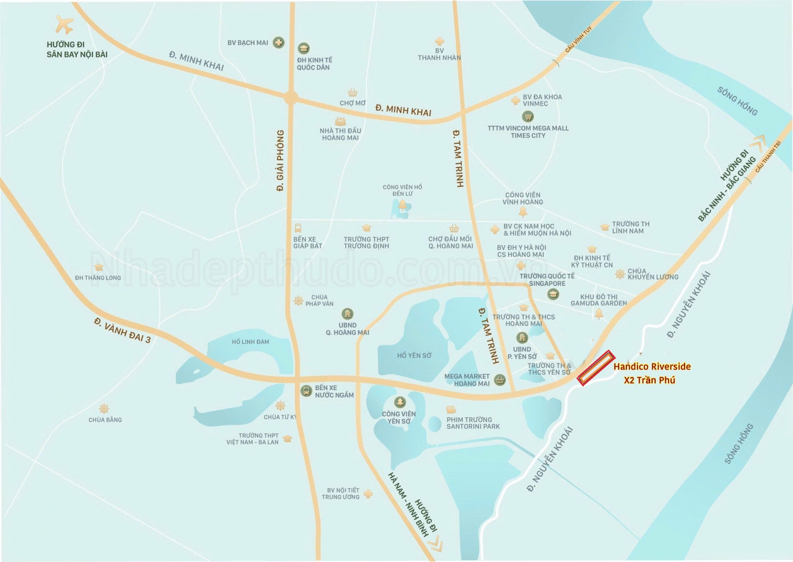 HanDico Riverside X2 Trần Phú Hoàng Mai