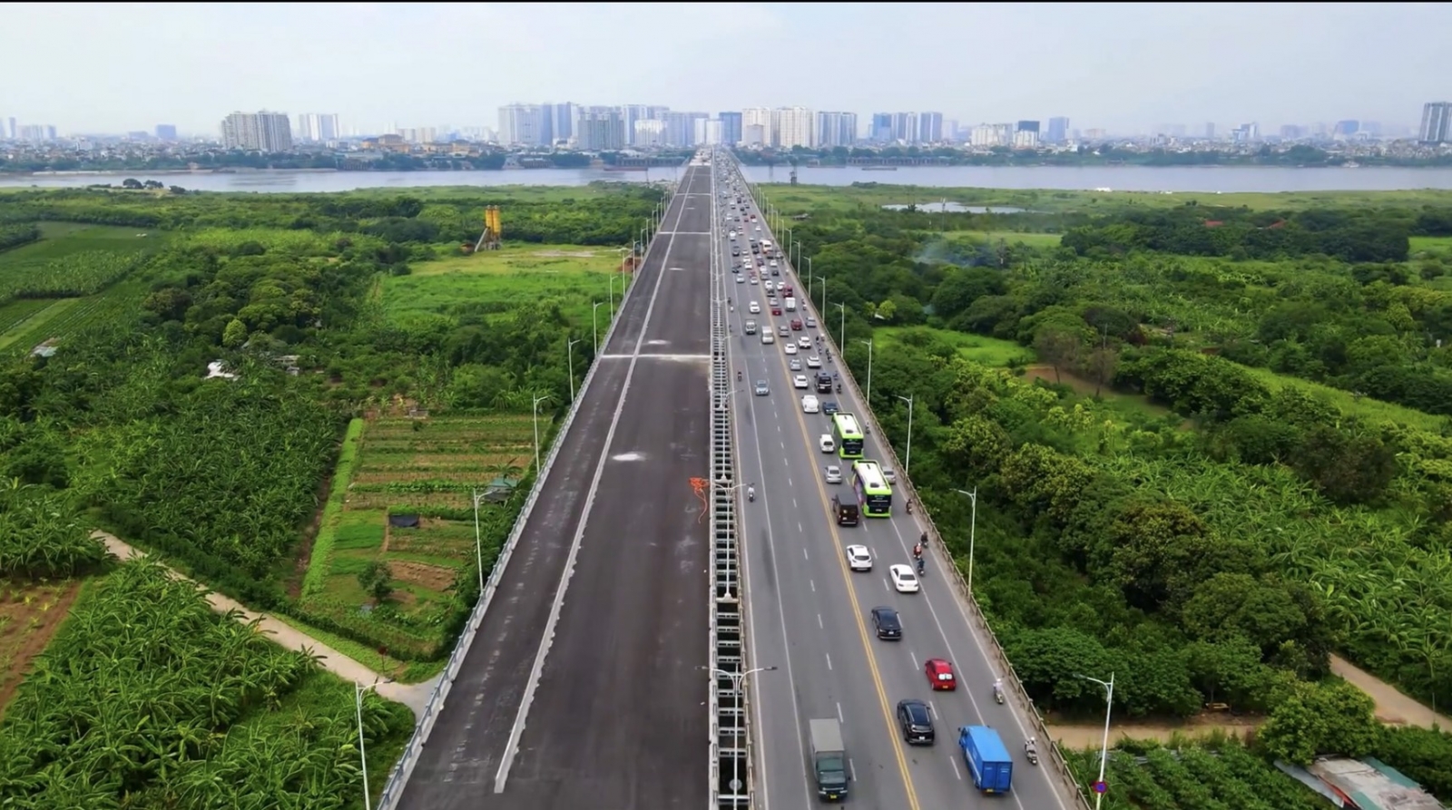 thông xe cầu Vĩnh Tuy 2 ngày 2/9/2023