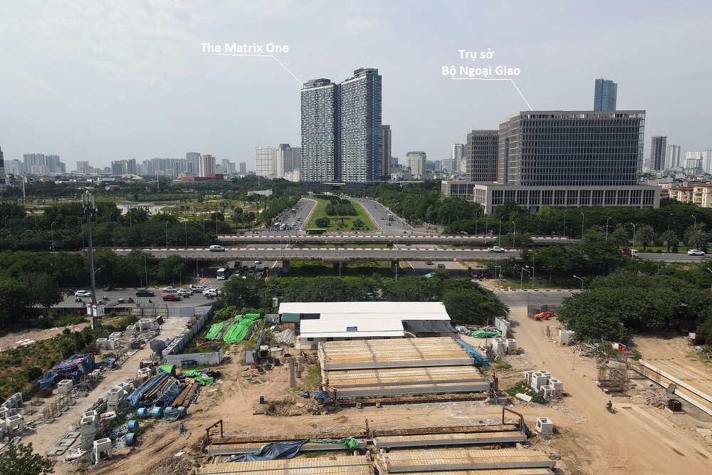 đường Lê Quang Đạo kéo dài nối đại lộ Thăng Long