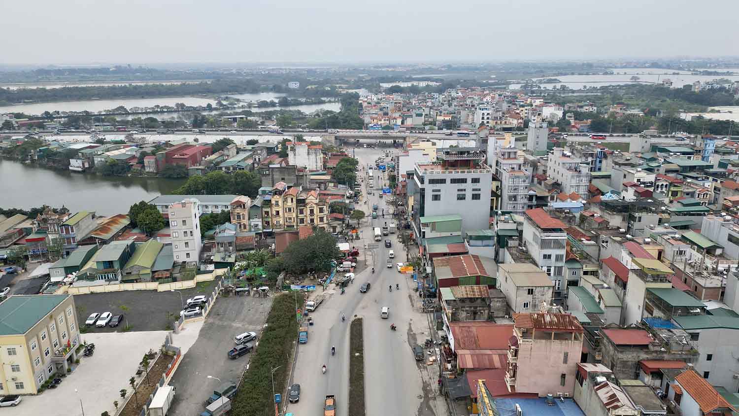 đường Tam Trinh mở rộng đoạn cuối