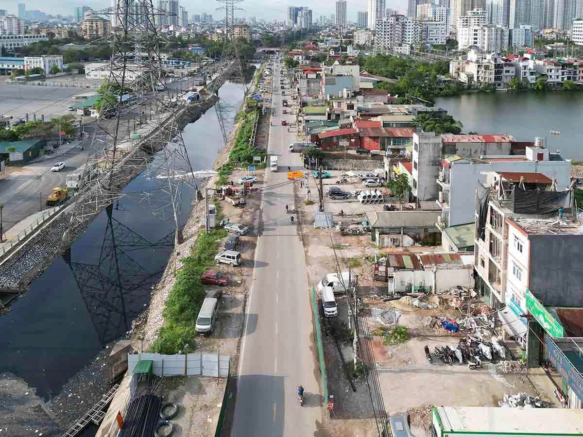 tiến độ đường Tam Trinh mở rộng 2024