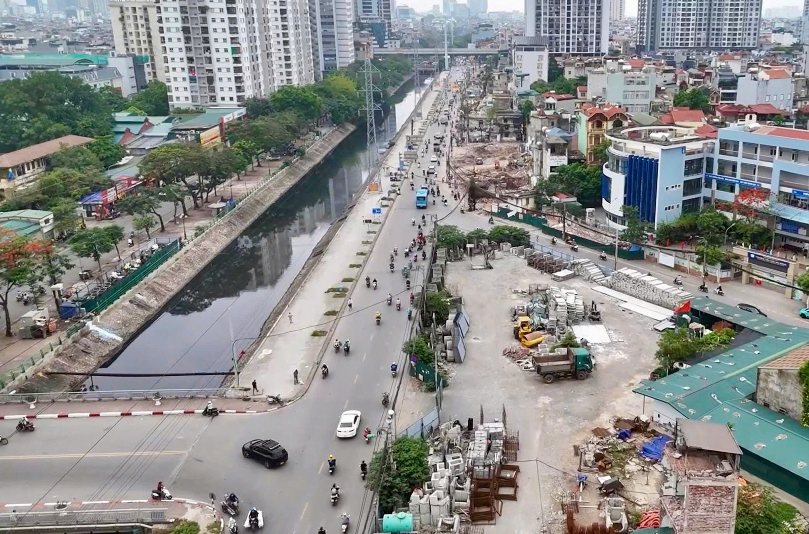 Tiến độ đường Tam Trinh mở rộng tháng 5/2026