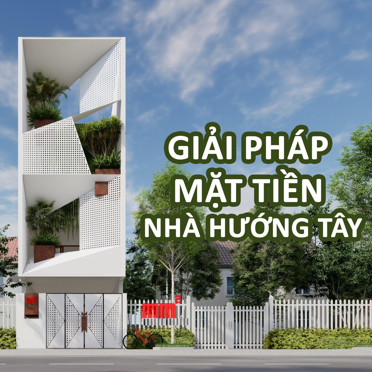 giải pháp nhà hướng tây