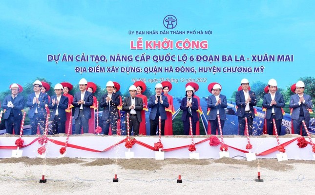 Khởi công cải tạo quốc lộ 6