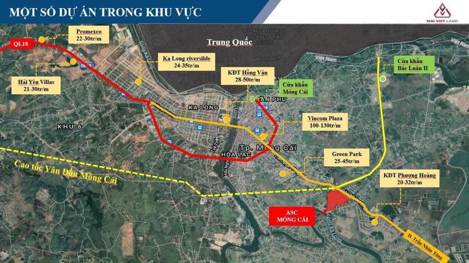vị trí asc móng cái