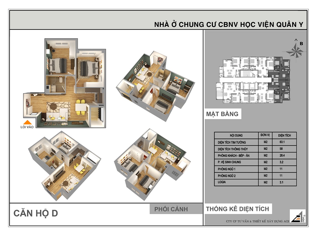 Chung cư Học viện Quân Y.