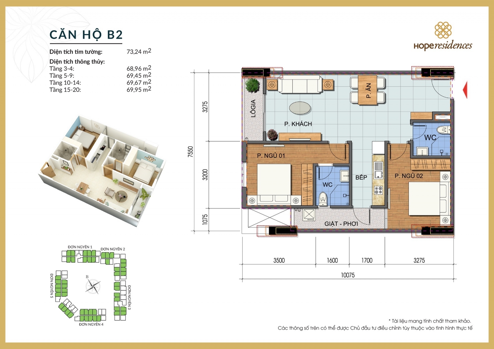 Chung cư Hope Residence Phúc Đồng