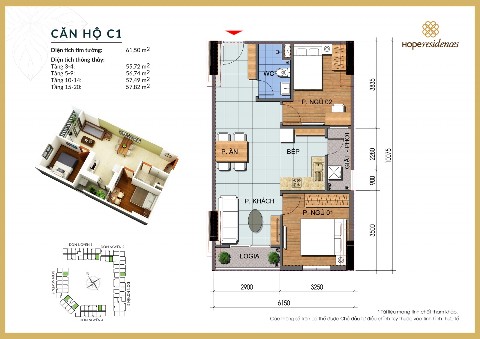 Chung cư Hope Residence Phúc Đồng
