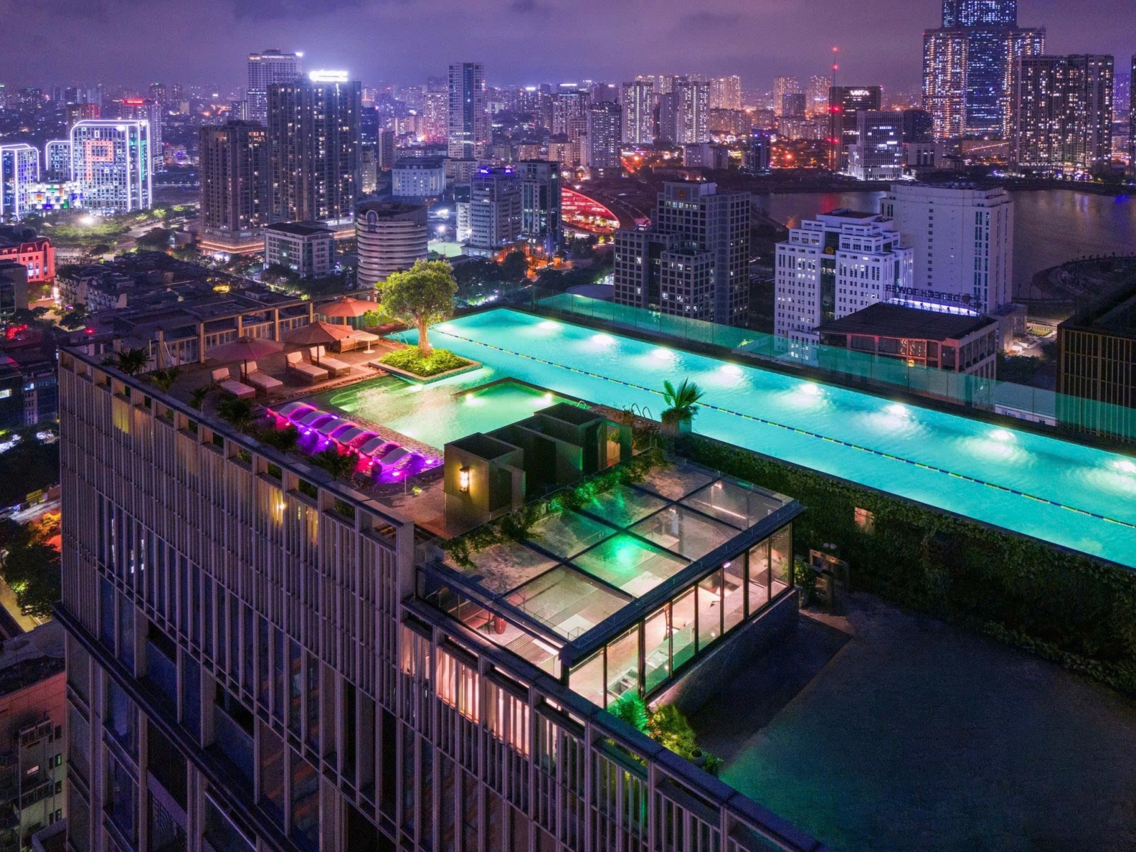 Bể bơi Epic tower 19 Duy Tân