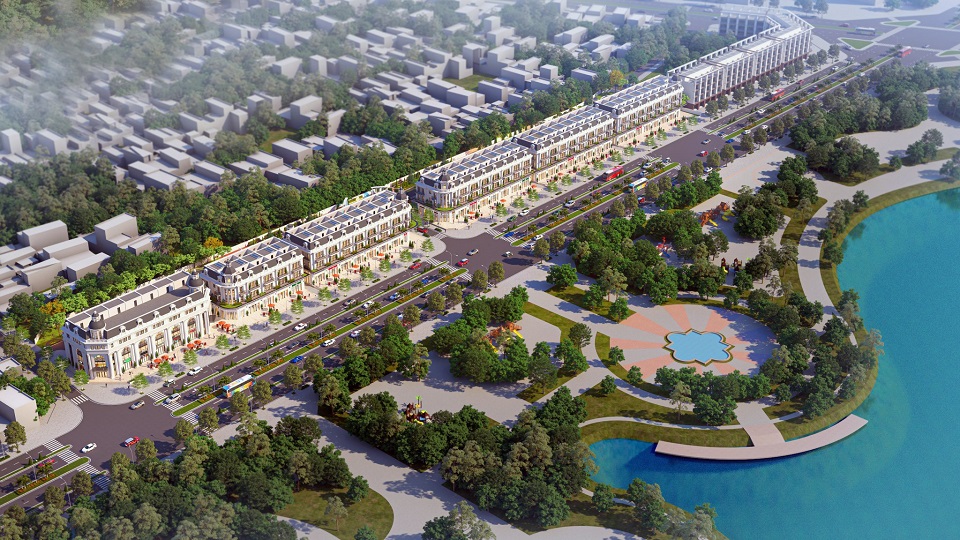 Phối cảnh Louis City Mỹ Đình