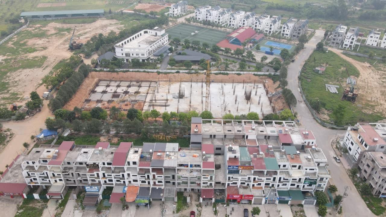 tiến độ Mê Linh Garden City