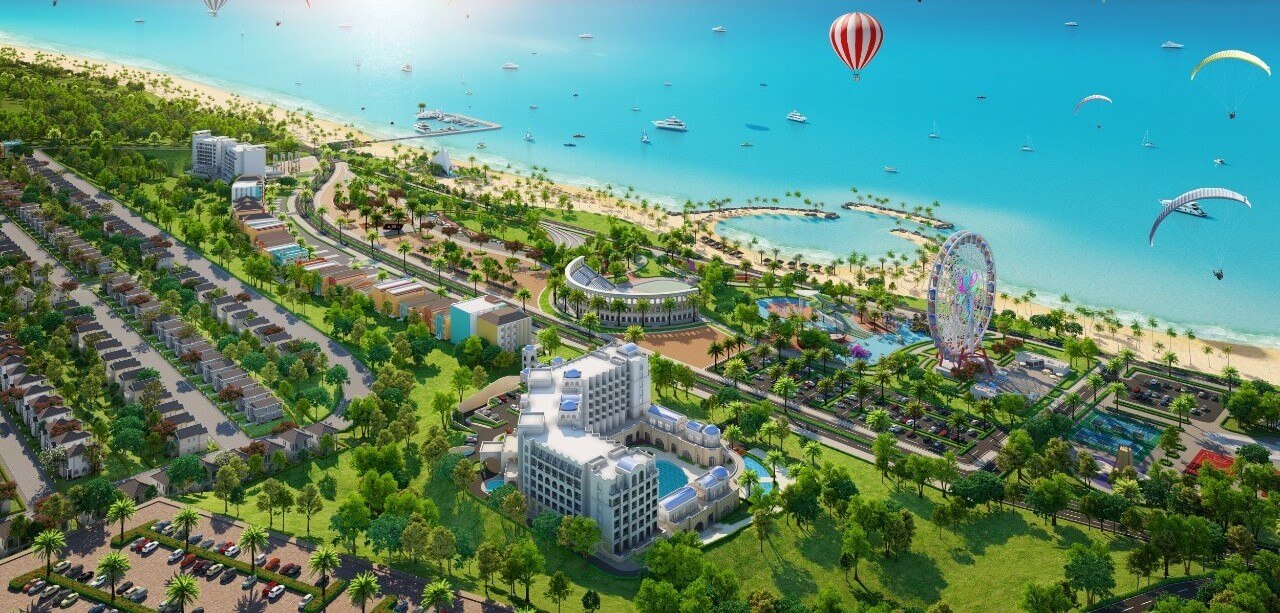 the seaport Vĩnh tân bình thuận