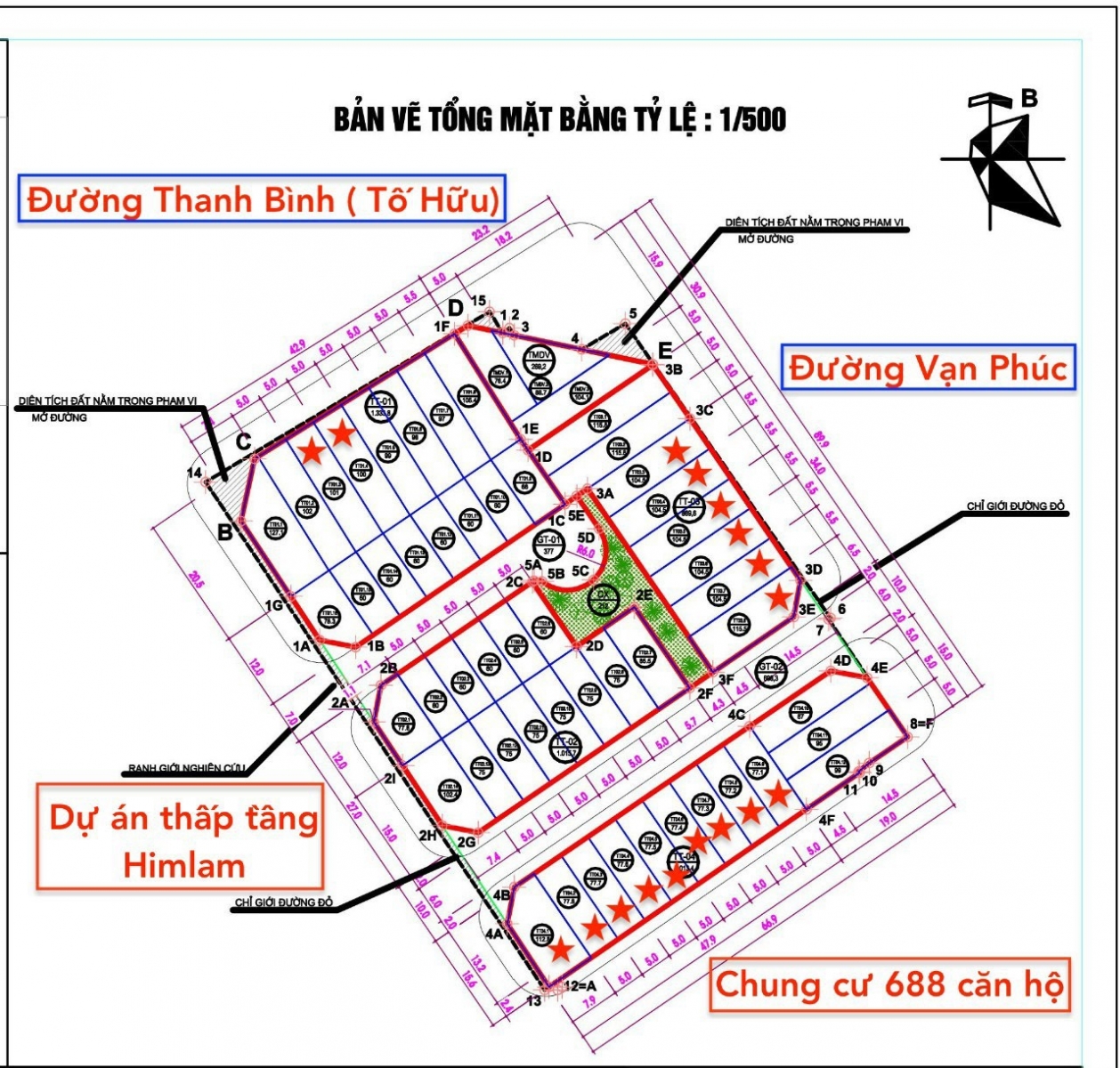 mặt bằng Palmy Diamond vạn phúc