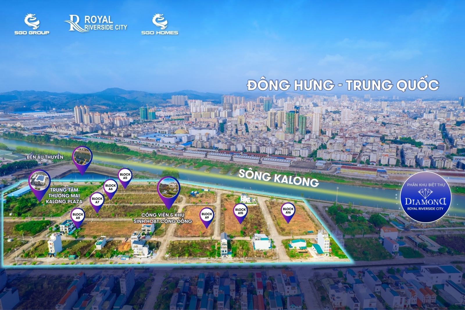  dự án Royal Riverside City Móng Cái