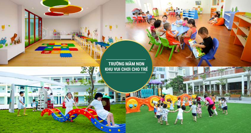 Tiện ích nội và ngoại khu tại chung cư 120 Định Công đầy đủ