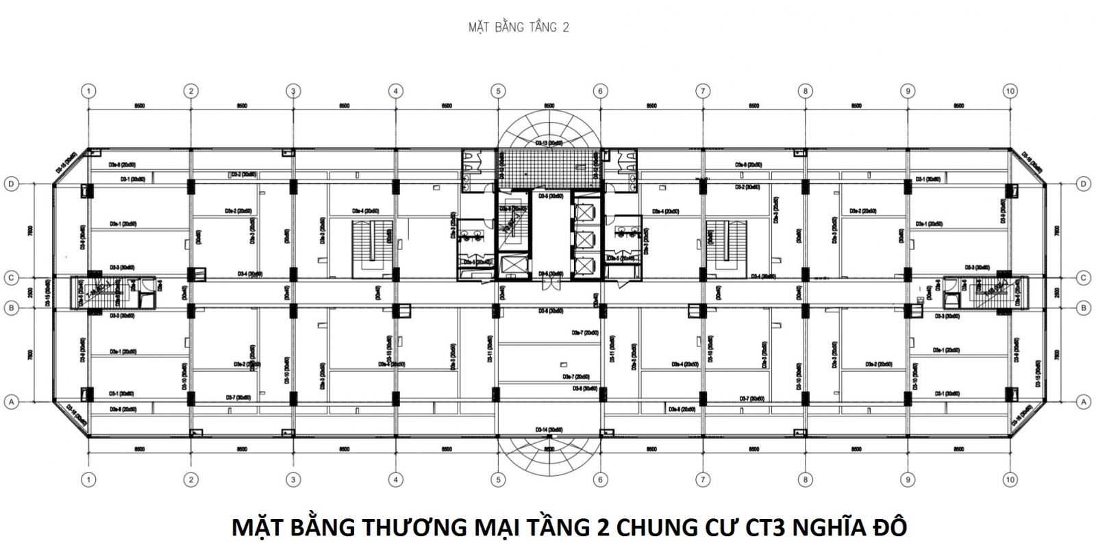 Sàn thương mại chung cư CT3 Nghĩa Đô