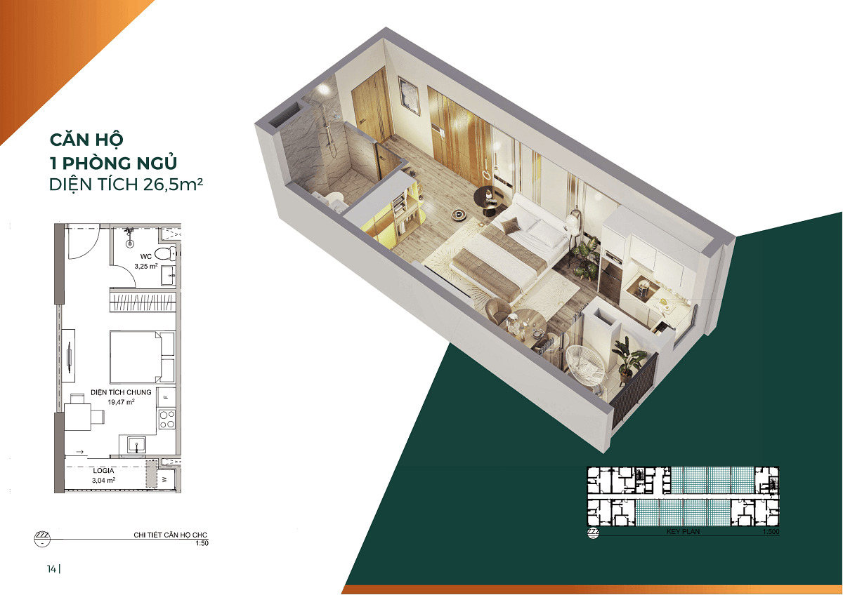 Mặt Bằng căn hộ chung cư EverGreen Bắc Giang