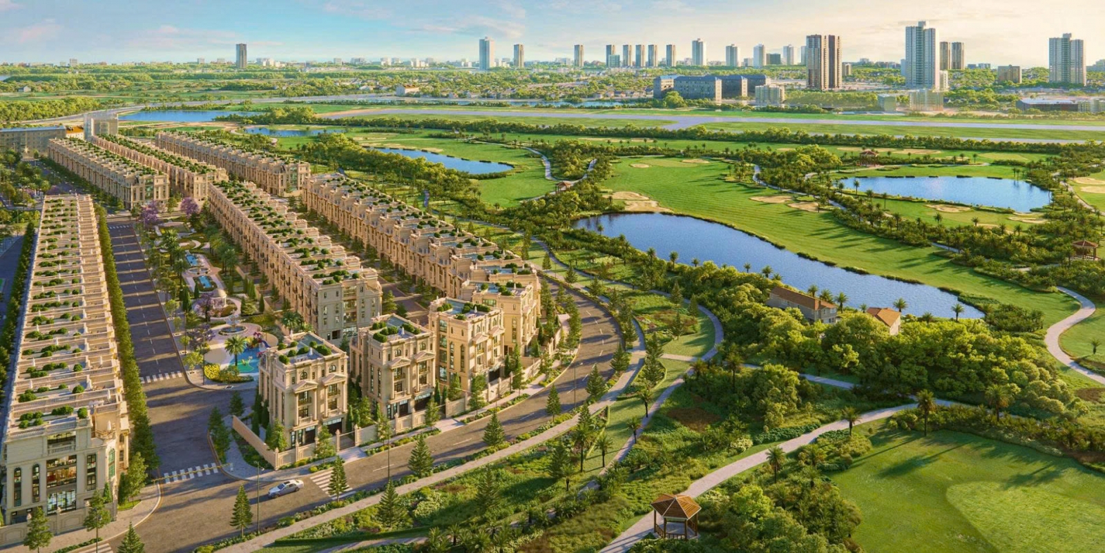 ( Biệt thự Long Biên Golf Villas) Dự án Him Lam Vĩnh Tuy