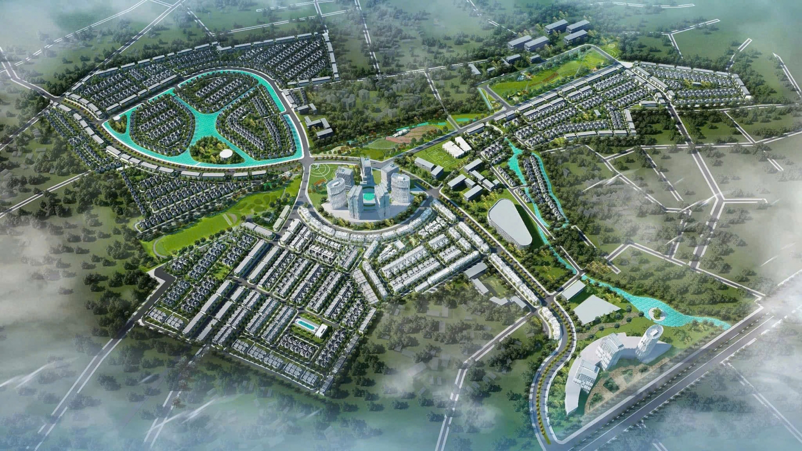 mặt bằng Khu đô thị Hồng Hạc Bắc Ninh