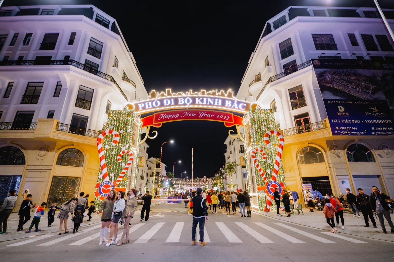 phố đi bộ Kinh Bắc tại khu đô thị Mạnh Đức Victory Từ Sơn