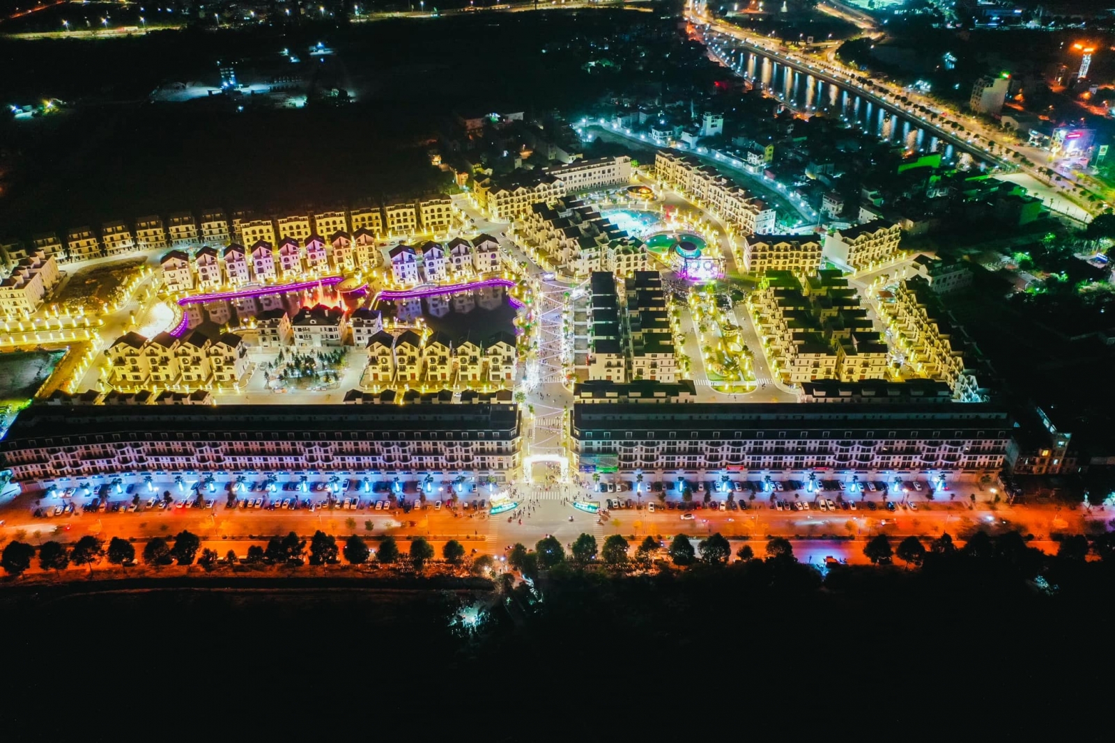 phố đi bộ Kinh Bắc tại khu đô thị Mạnh Đức Victory Từ Sơn