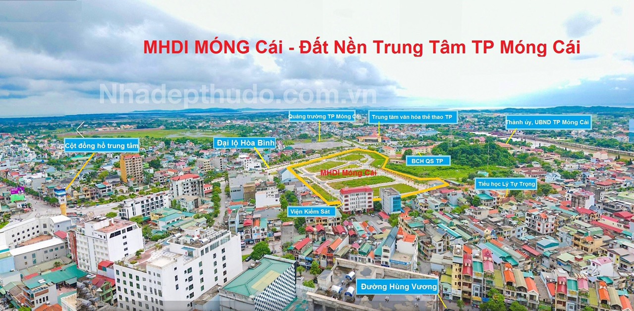 Dự án Khu nhà ở quân khu 3- MHDI Móng Cái