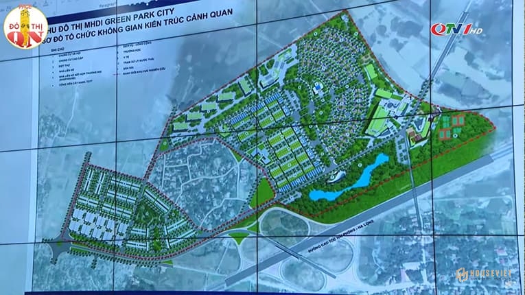 Quy mô MHDI Green Park City