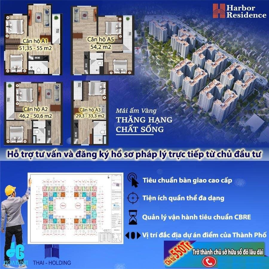 giá bán Nhà ở xã hội kho 3 Lạc Viên Harbor Residence