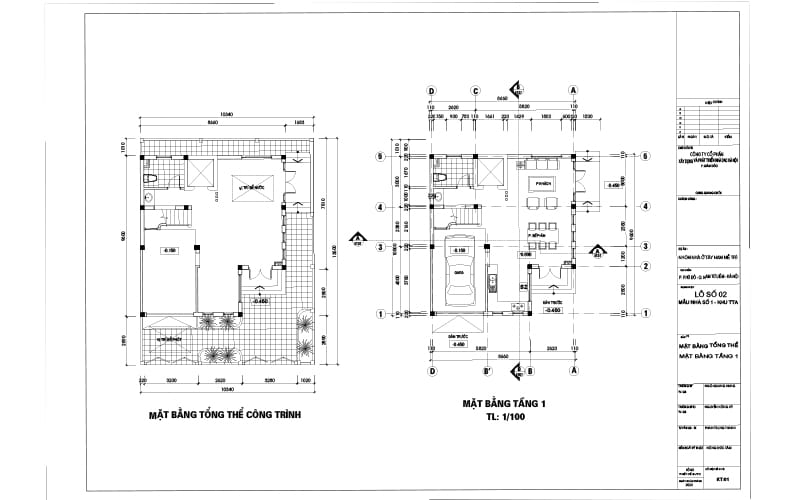 biệt thự nhóm nhà ở Tây Nam Mễ Trì tầng 1