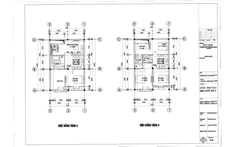 Liền kề nhóm nhà ở Tây Nam Mễ Trì tầng 2