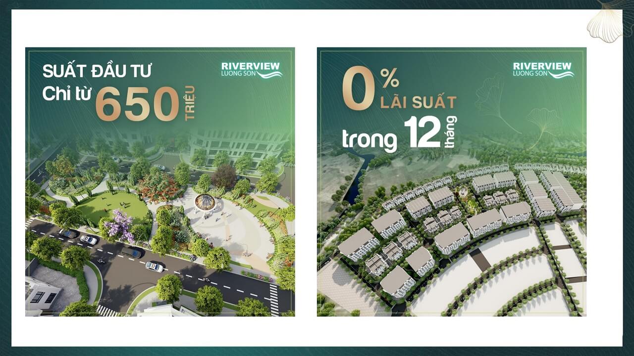 giá bán riverview lương sơn