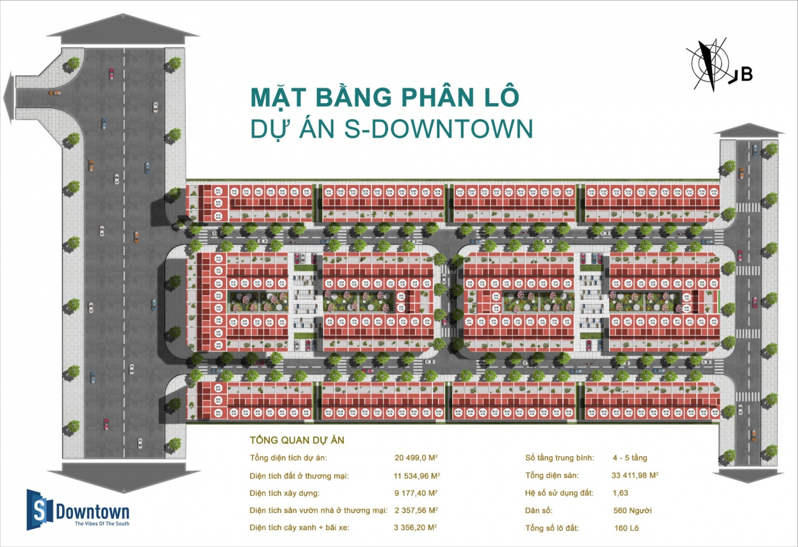 mặt bằng S Down Town Thanh Trì 