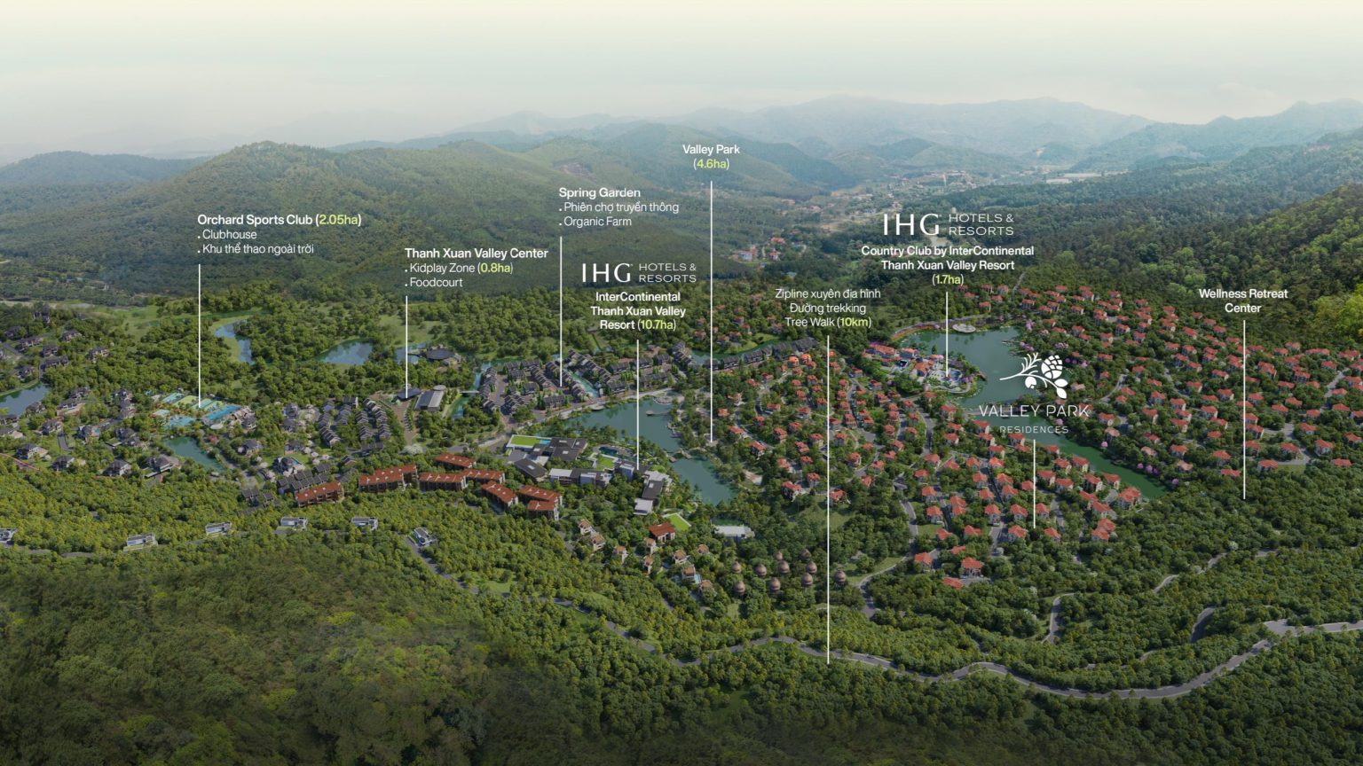 Mặt bằng Thung Lũng Thanh Xuân Valley