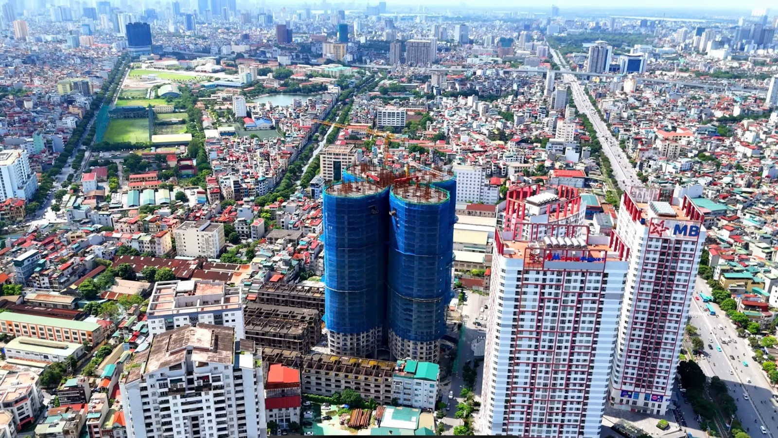 vị trí Dự án Skyview Plaza có địa chỉ tại số 360 đường Giải Phóng