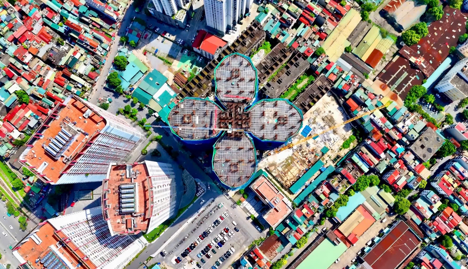 Tòa cánh hoa 360 Giải Phóng - Dự án Skyview Plaza