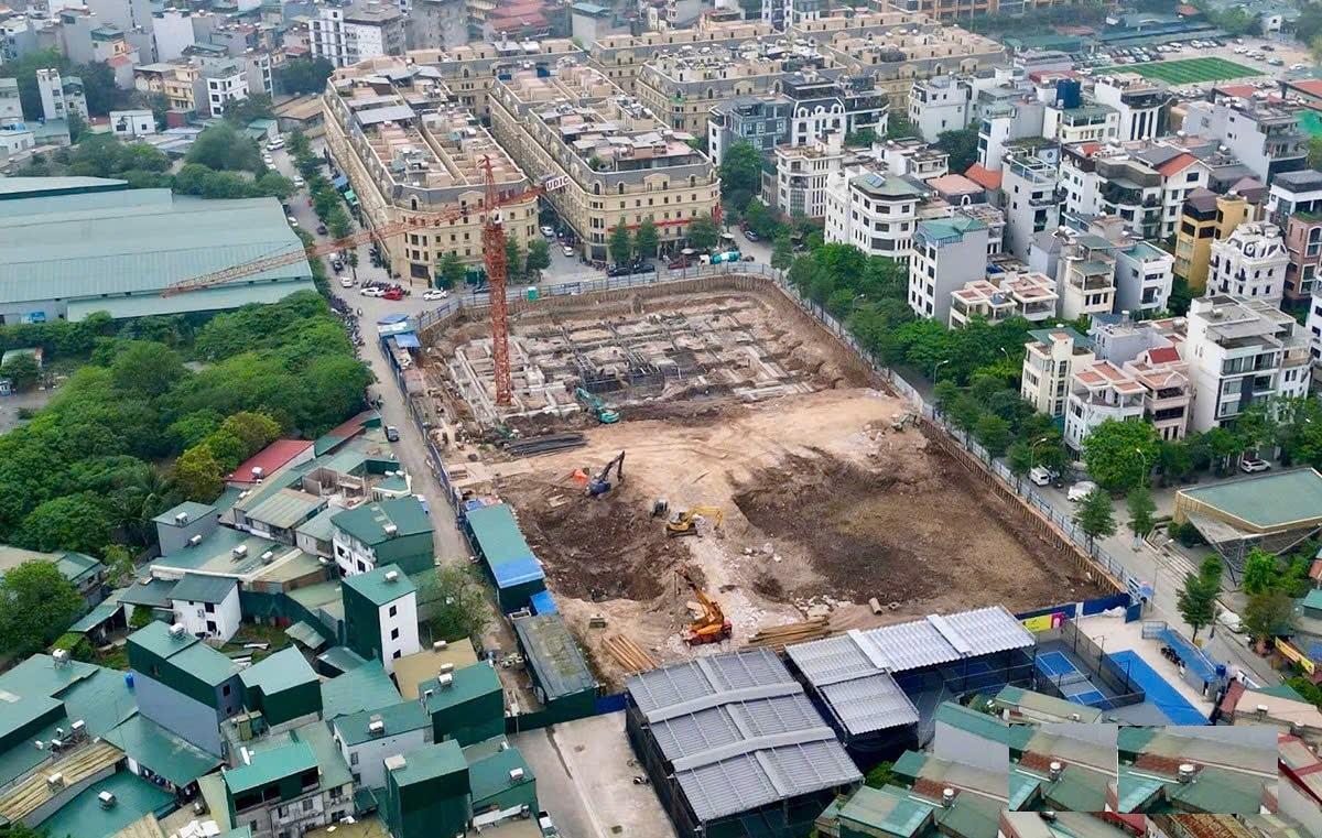 Nhà ở xã hội Hạ Đình N01 tiến độ