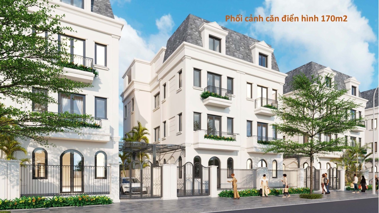 biệt thự khu b dương nội Solasta Mansion 170m2