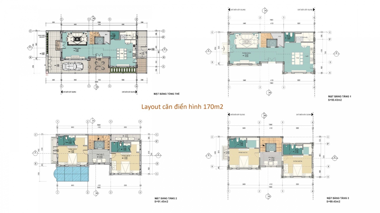 biệt thự khu b dương nội will state 170m2