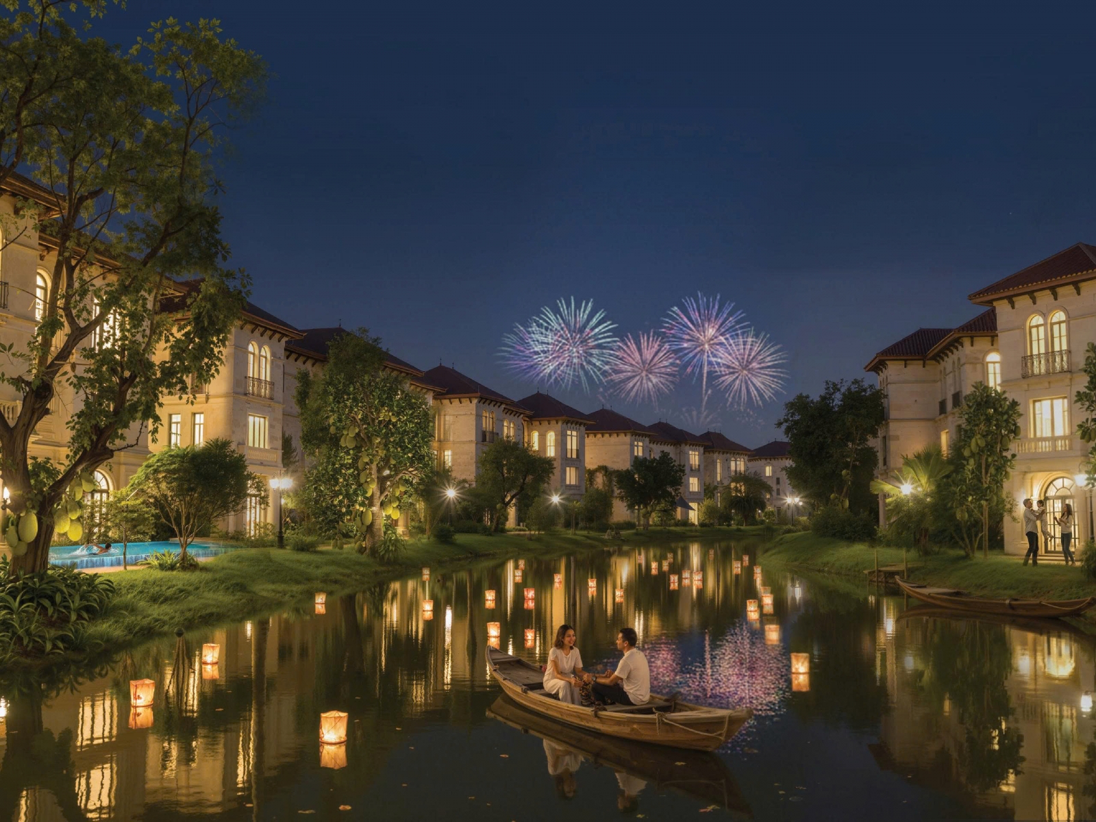 Biệt thự đơn lập Sunshine Legend City được thiết kế 3 tầng