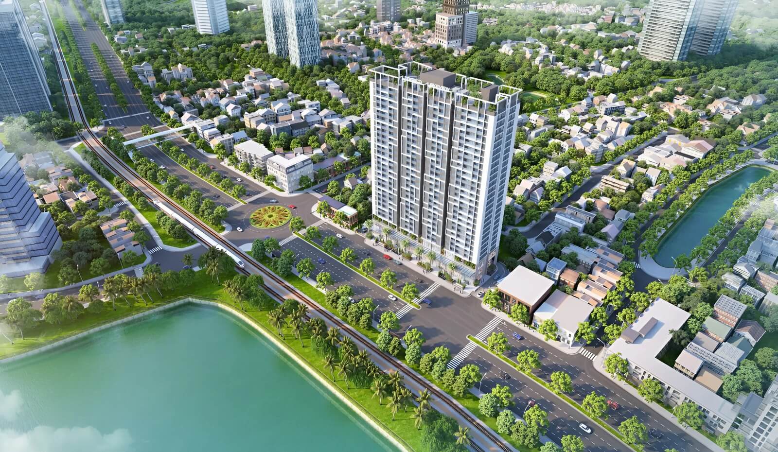 Phối cảnh Dự án Taseco Giải Phóng