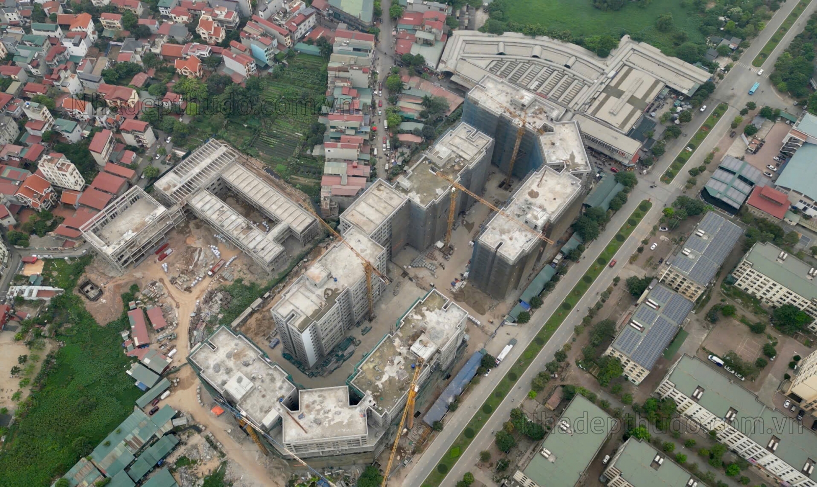 Tiến độ CT3 Kim Chung đã hoàn thiện phần thô