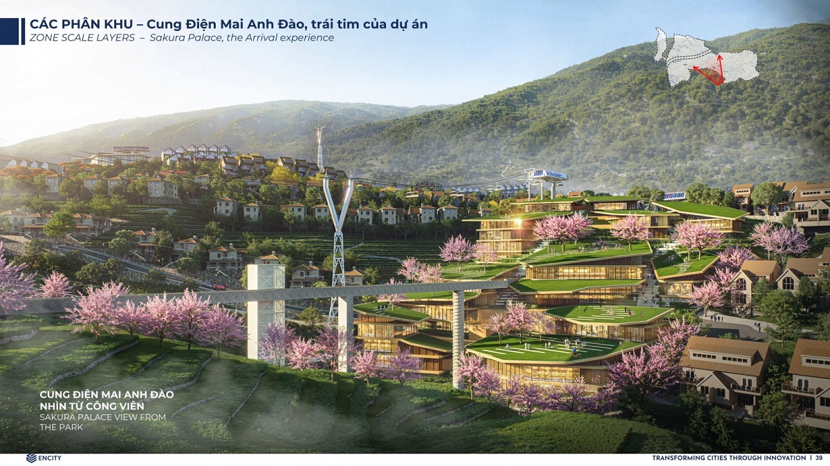 Eco Sapa Khu đô thị sinh thái đồi chè Ô Quý Hồ biệt thự khu Mai anh đào