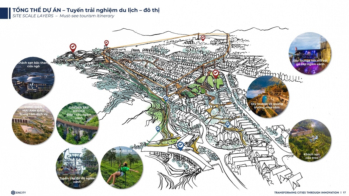 Tiện ích dự án Eco Sapa đồi chè Ô Quý Hồ