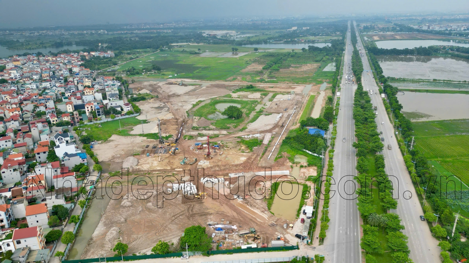 Tiến độ dự án G19 Kim Nỗ hiện đang ở giai đoạn đầu thi công