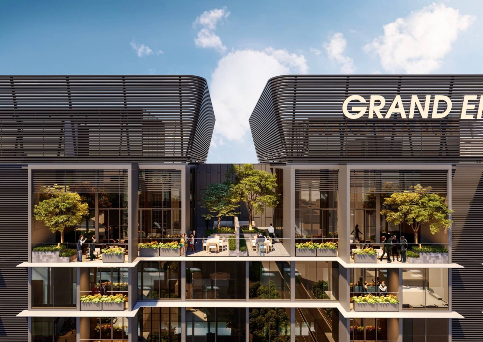 Sân vườn sân thượng Grand Era