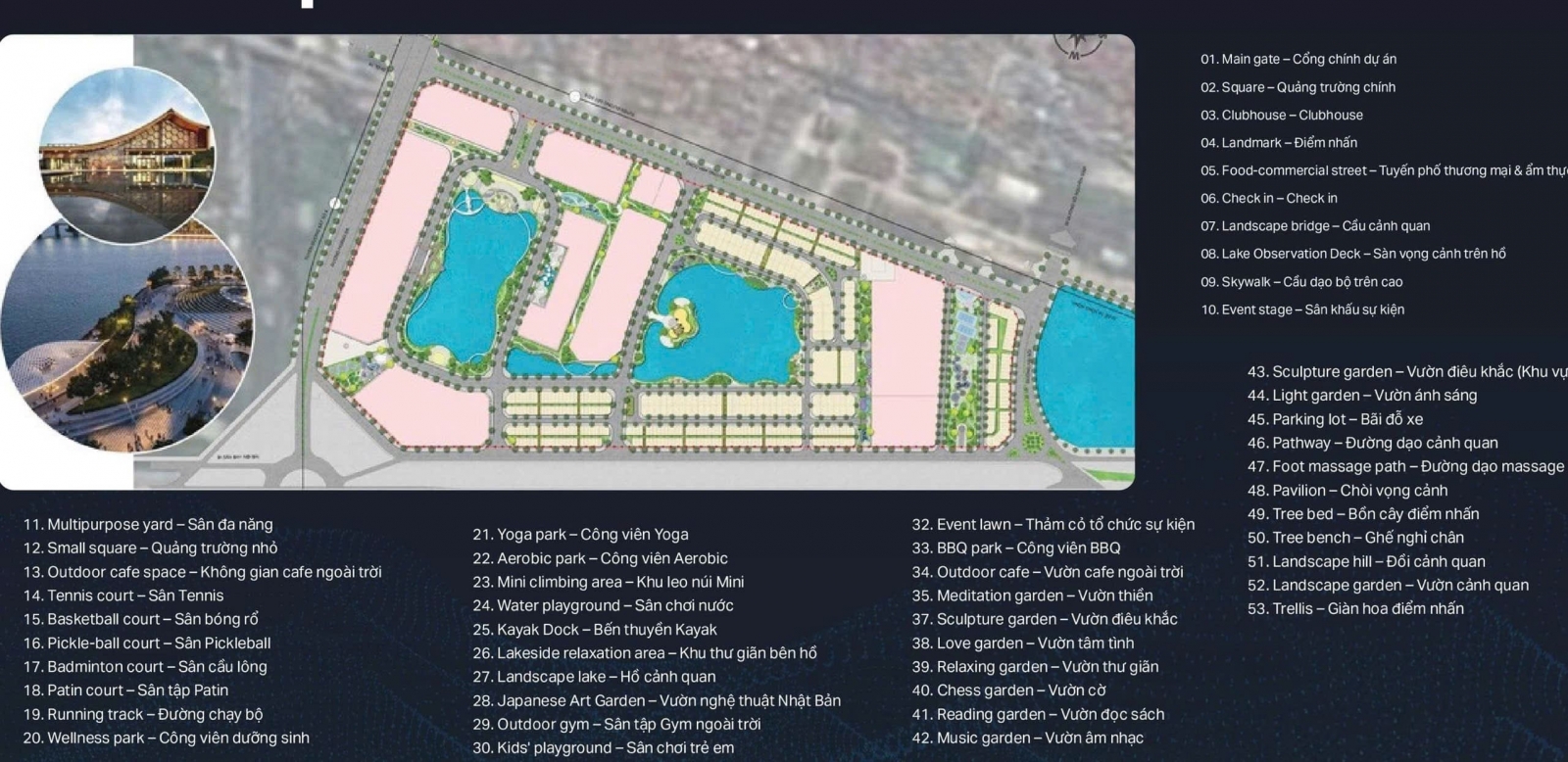 Tiện ích nội khu Dự án Hateco Đông Anh Smart City